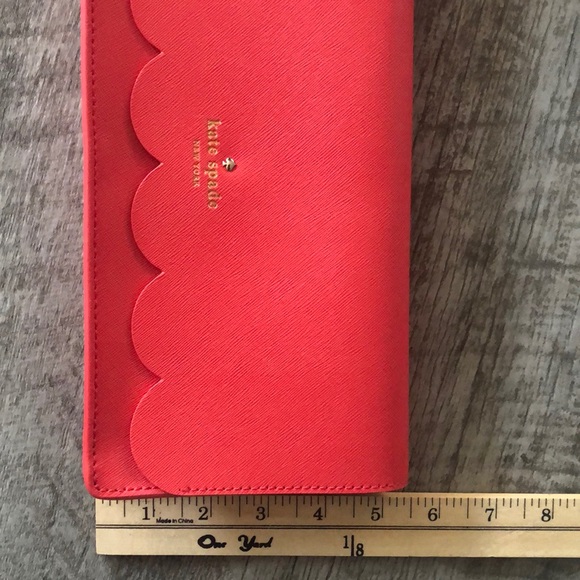 ✨NWT✨ KATE SPADE Lily Avenue Kiki Clutch Flamingo - Picture 6 of 7